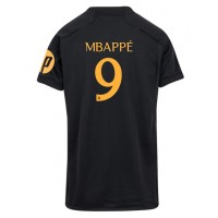 Camiseta Real Madrid Kylian Mbappe #9 Tercera Equipación Replica 2023-24 para mujer mangas cortas